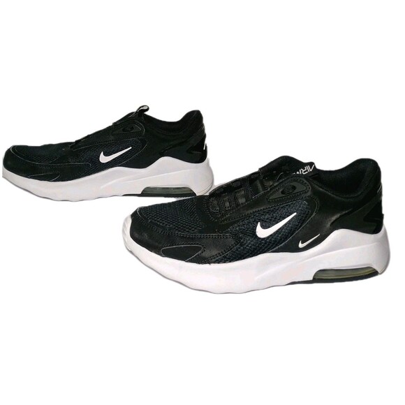 Women's sz 9 Nike Air Max Bolt Black White CU4152-001 Running Shoes Sneakers - Picture 2 of 14